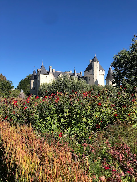 September in the gardens at Chateau du Rivau.
