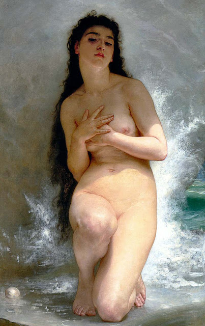 the pearl,William Adolphe Bouguereau,Venus