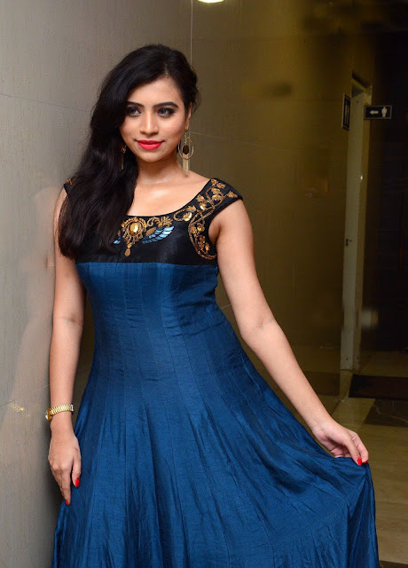 Priyanka in Floor Length Anarkali at Audio Launch of Kotikokkadu