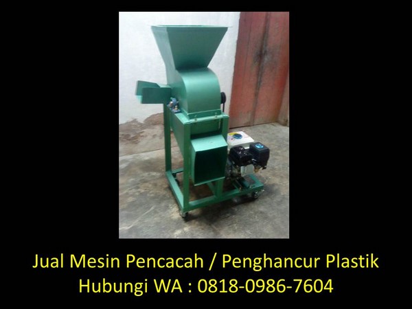 Jual  mesin  penghancur plastik bekas  di Bandung  Hubungi WA 