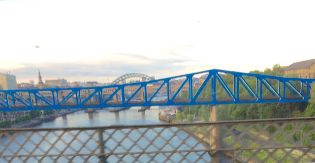 view of Tyne from Train 