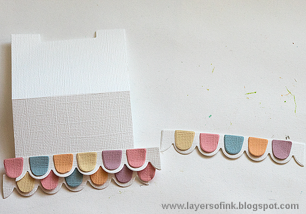 Layers of ink - Pastel Paper Gingerbread House Tutorial by Anna-Karin