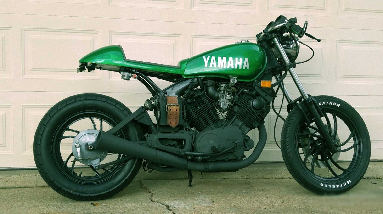 Yamaha Virago Cafe Racer Mod  Yamaha Old Bikes List