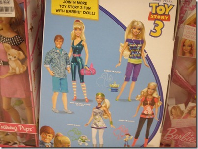 Barbie X Toystory 3