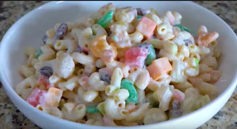 Classic macaroni salad health recipe