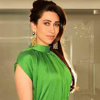 Karisma Kapoor look sexy in green dresses