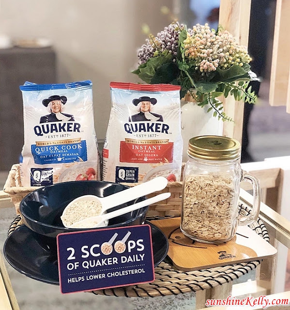 Quaker, Quaker Oats, Oats, Heart-Healthy Lifestyle, Quaker Smart Heart Challenge, Quaker Malaysia