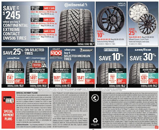 Canadian tire tires flyer Prices Aug 24 - 31, 2017