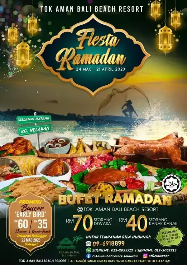 Buffet Ramadhan 2023 di Tok Aman Bali Beach Resort