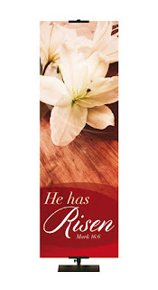 Easter Banner He Has Risen