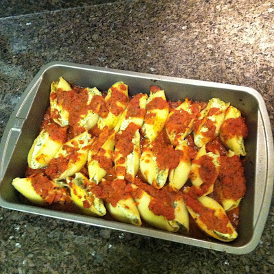 Stuffed Shells Arrabiata Chloe's Kitchen Vegan