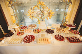 Minneapolis Wedding Cake and Mini Dessert Table