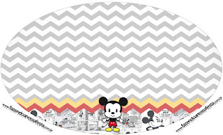 Vintage Mickey: Free Printable Cupcake Wrappers and Toppers.