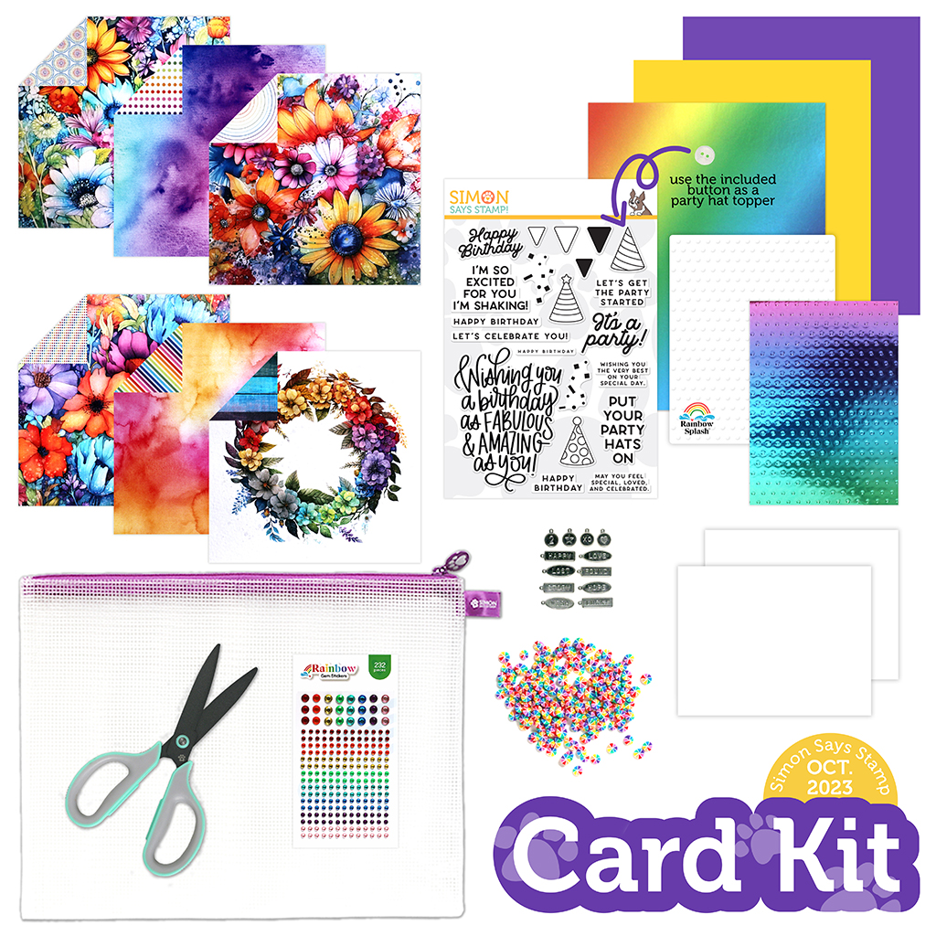 Rainbow Easter Card Making Kit – Say Yay Party Collection