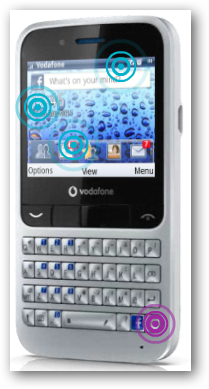 Vodafone 555 Blue