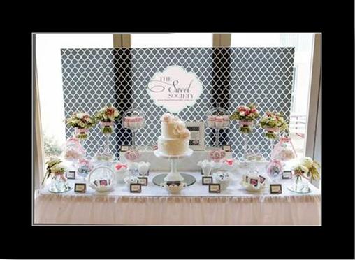 Candy Buffet Dari Simple Aje Hantaran Candy Buffet Candy 