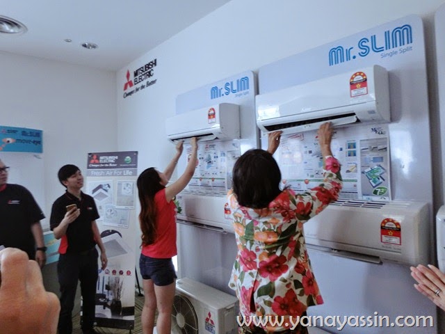 Barang Elektrik Mitsubishi aircond kipas angin peti ais 