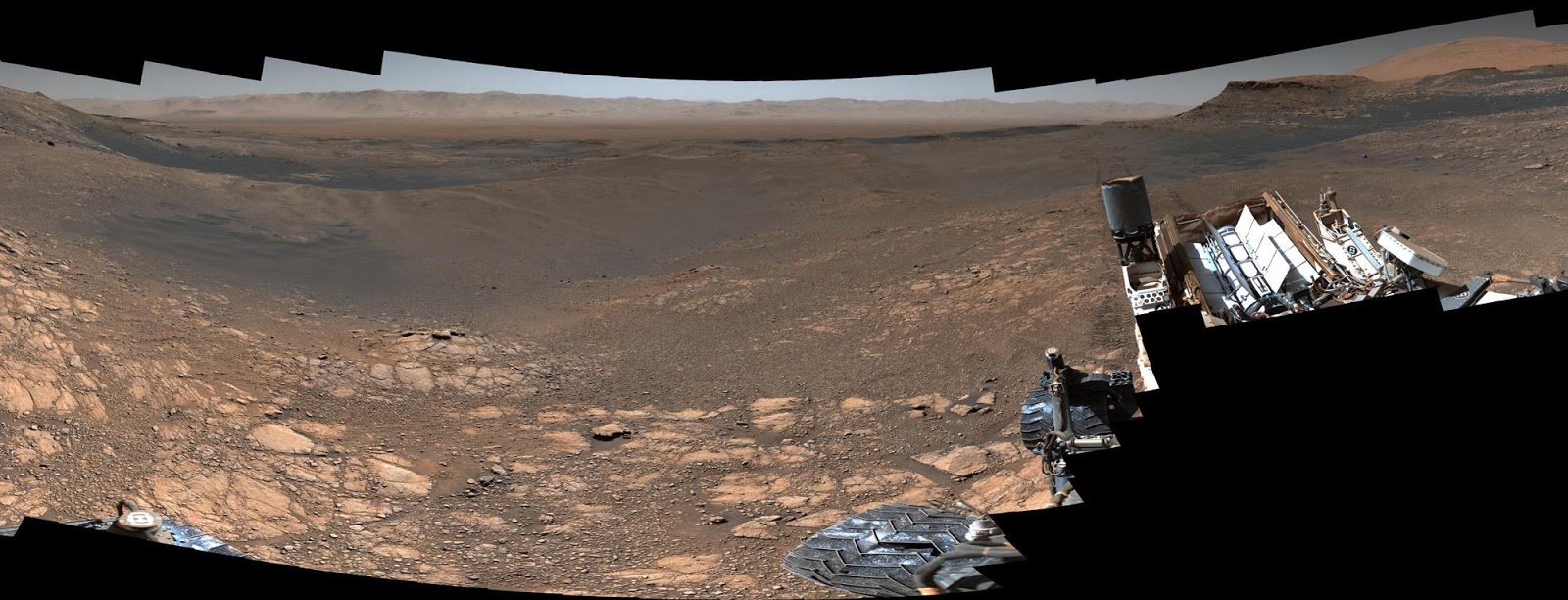 Pemandangan Nyata Di Planet Mars