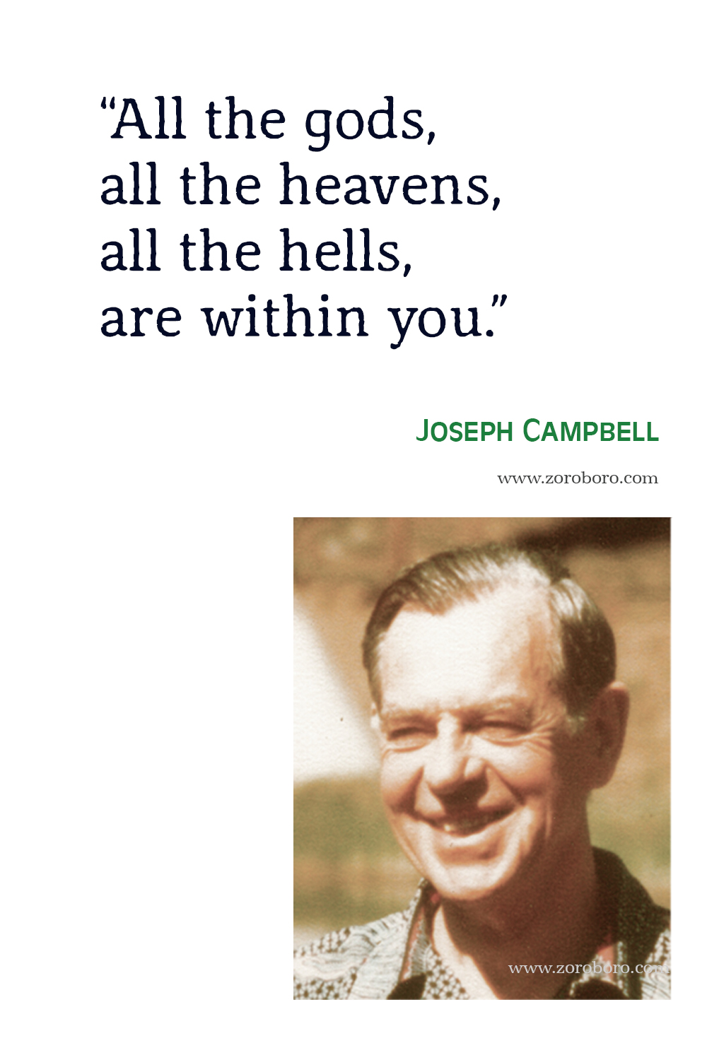 Joseph Campbell Quotes, Joseph Campbell Books Quotes, Joseph Campbell Inspirational & Motivational Quotes, Joseph Campbell