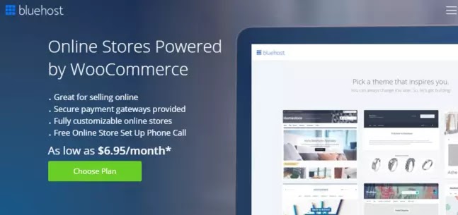 Bluehost and eCommerce