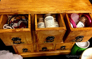 Inside the Curio cabinet from Reclaiming the Witch )0(