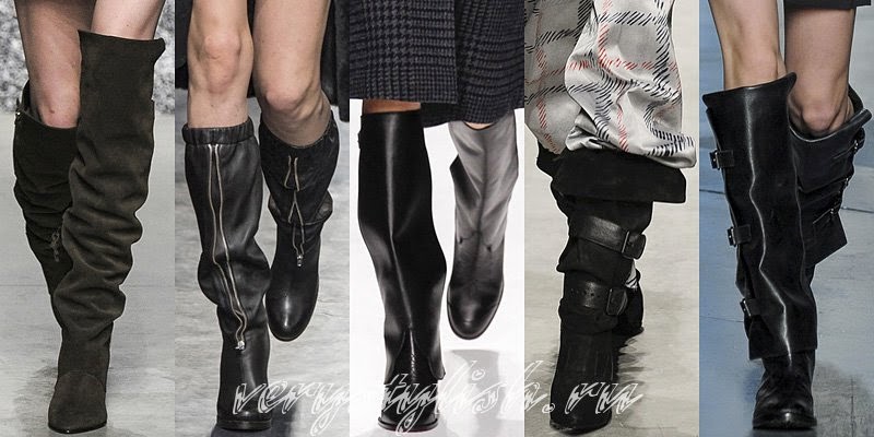 Winter 2015 Women’s Lenght Boots Fashion Trends