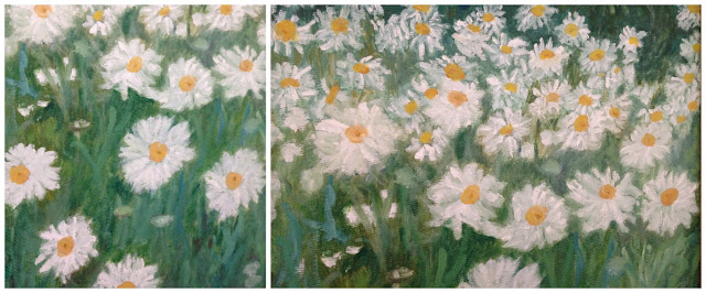 A daisy painting by my nan