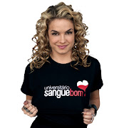 . entrou para o time de padrinhos do movimento Universitário Sangue Bom, . (lua blanco universitã¡rio sangue bom mat)