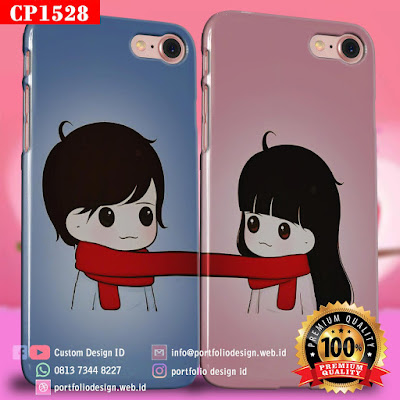 Cara buat casing hp couple goals simple unik dan romantis CP1528