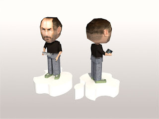 Steve Jobs Papercraft free Download