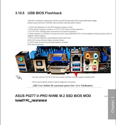 ASUS USB BIOS Flashback™ Uygulaması Nasıl Kullanılır?