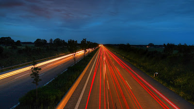 Wallpaper of street. The street looks great. It seems that the picture is moving towards.  