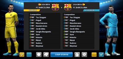 PES 2013 FC Barcelona 15/16 GDB Update V.2 by Hamza RKO