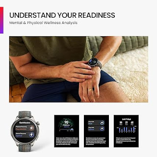 Amazfit Balance Smart Watch, AI Fitness Coach for Boys