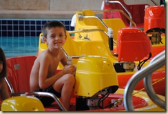 Bumper boats  at Wilderness Resort, Wisconsin Dells