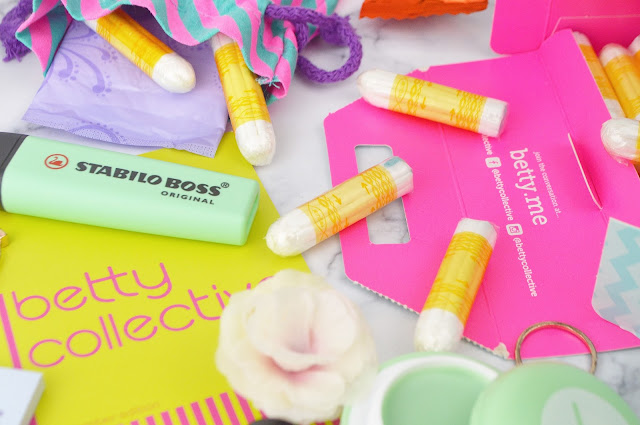 Lovelaughslipstick blog Bettybox Uk's First Period Subscription Box Review