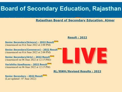10th result rbse