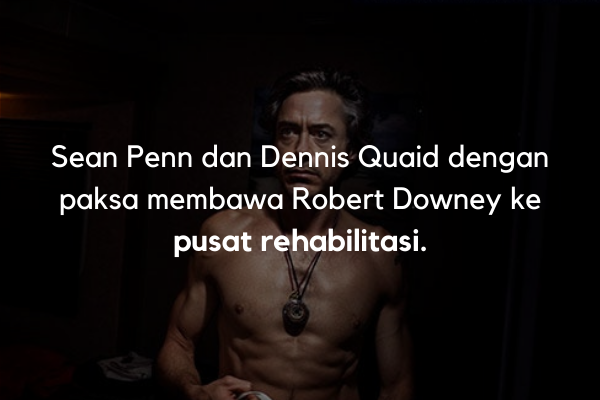 Robert Downey dipaksa rehabilitasi