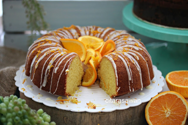 Kek Oren / Orange Cake ~ Resepi Terbaik