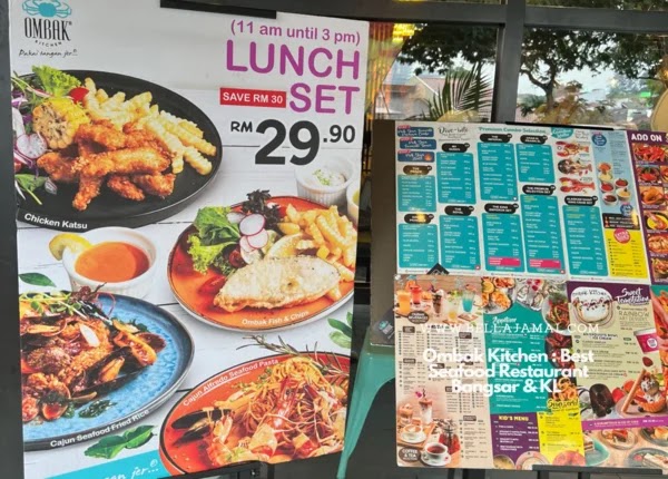 Ombak Kitchen Review : Best Seafood Restaurant Bangsar & KL
