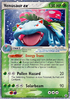 Venusaur EX FireRed and LeafGreen Pokemon Card Set