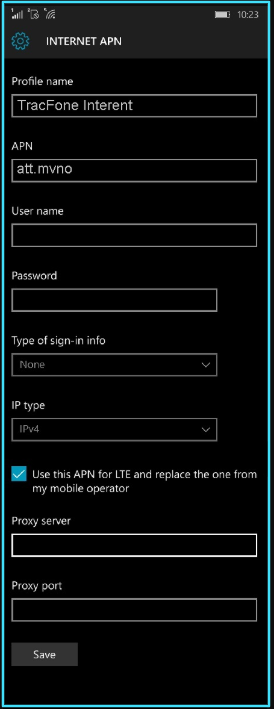 TracFone apn settings windows phone updated