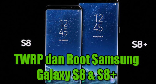 Cara Install TWRP dan Root Samsung Galaxy S8 dan S8+ Dengan atau Tanpa PC