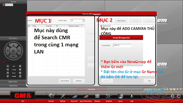 Cai dat CMS 2.0 Jtech camera 01