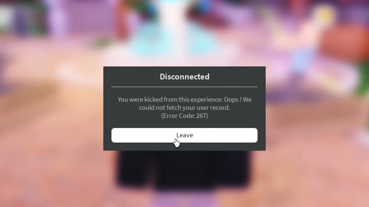 Ошибка Roblox 769