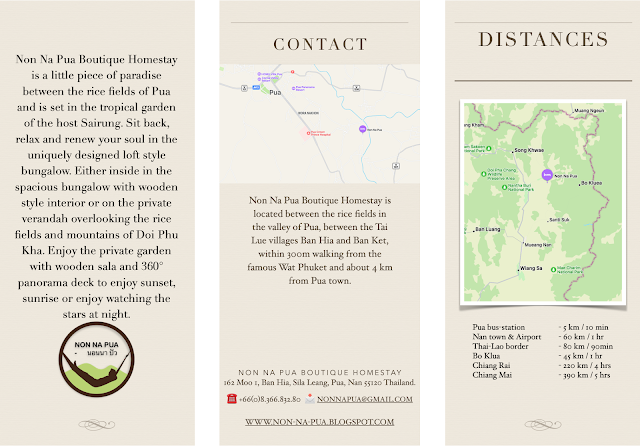 Non Na Pua Boutique Homestay Factsheet Page 1