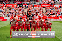 GIRONA F. C. Temporada 2022-23. Juanpe, Santi Bueno, Paulo Gazzaniga, David López, Taty Castellanos. Arnau Martínez, Miguel Gutiérrez, Iván Martín, Rodrigo Riquelme, Viktor Tsyhankov, Yan Couto. GIRONA F. C. 1 🆚 VILLARREAL C. F. 2 Sábado 20/05/2023, 14:00 horas. Campeonato de Liga de 1ª División, jornada 35. Girona, estadio Municipal de Montilivi: 11.469 espectadores. GOLES: ⚽0-1: 9’, Yeremi Pino. ⚽1-1: 24’, David López. ⚽1-2: 90+4’, Gerard Moreno.