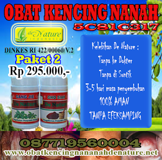 OBAT KENCING NANAH 100% TRADISIONAL DI KUPANG