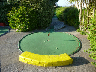 Gilmores Golf crazy golf course in Newquay, Cornwall