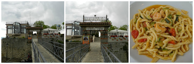 Restaurante Nido del Falco em San Marino e strozzapreti